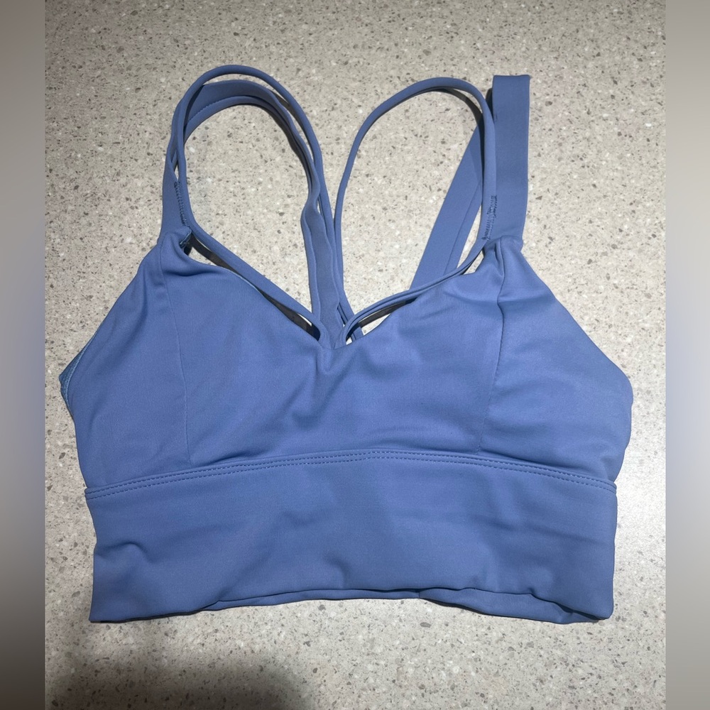 HALARA Strappy Blue Sports Bra